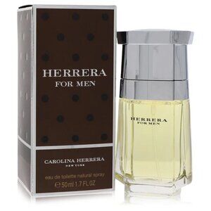 New Herrera For Men EDT Spray By Carolina Herrera 1.7oz/50ml - Sealed Packaging
